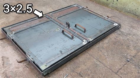 metal sheeted doors|sheet metal door decay time.